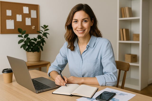 Womit selbststaendig machen als Frau